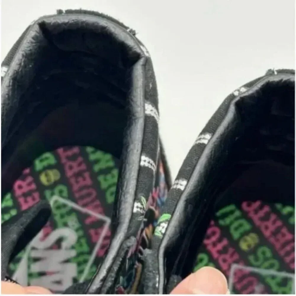 Vans Lizzy Unisex Armanto Floral Black Skateboard High Top Sneakers Size 8